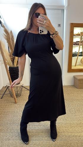Robe longue noir  MORIANA ANGE