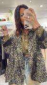 Veste oversize lopard JQ44IJYLM IMPERIAL