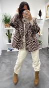 Veste Blazer oversize marron S38M0111 Souvenir