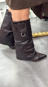 Bottes cuir marron GR6927