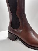 Bottines cuir marron Mi6737