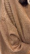 Sweat-shirt pailleté cognac TV58KDY IMPERIAL  