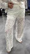 Pantalon crochet écru PANAMA LPE