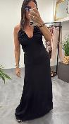 Robe longue noir M2379A MR