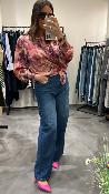 Jean large denim brut KSJE8328 KIKISIX