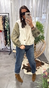 Pull manches courtes latte M3025843