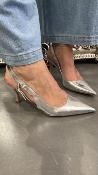 Slingback argent BC7334