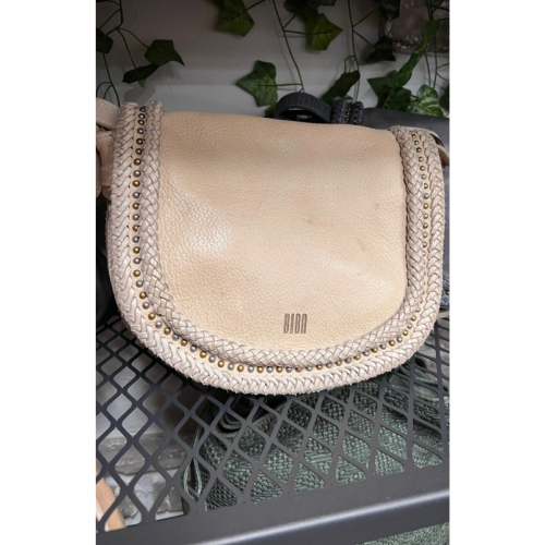 Sac cuir crème Will XL biba