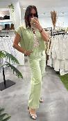 Pantalon menthe RHODE G&M