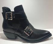 Bottines cuir noir Mi7546