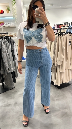 Pantalon jeans à motifs PAPHOS 