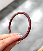Bracelet mini jonc violet