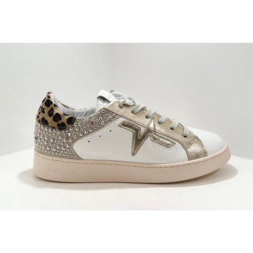 Basket cuir STUDDET 1