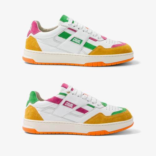 Baskets multicolores TROPIC PASSION CAVAL