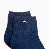 Chaussettes Amy bleu marine côtelées CH003MA