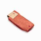 Chaussettes Ella brique côtelées CH002CO