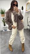 Veste Blazer oversize marron S38M0111 Souvenir