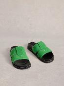 Sandales cuir vert 443513 WHITE STUFF