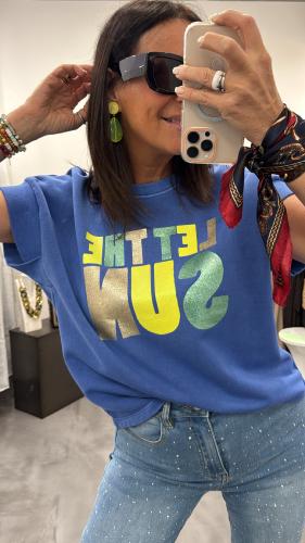 Sweat fin bleu MILA MHJ