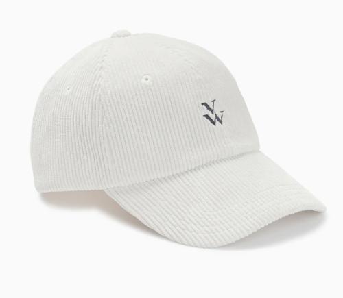 Casquette velours ivoire Vanessa Wu 