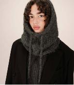 Pull capuche gris anthracite SAMOURAI GM