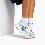Basket blanche et bleu INES WU BK2660