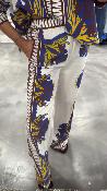 Pantalon large à motifs 053-212010 BSB 