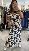 Robe longue marine PENSEE G&M