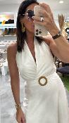 Robe longue écru ROSAMOUR G&M