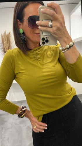 Top manches longues vert WJT023