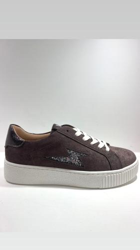 Baskets NOELIE marron