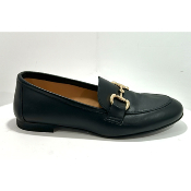 Mocassin cuir noir CM2825