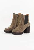 Bottines à talons COSMOS Taupe