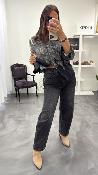 Jeans ballon gris foncé 52268219 MM