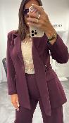 Ensemble tailleur bordeaux 52332569 MM