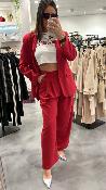 Veste blazer rouge M6225G MR