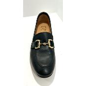Mocassin cuir noir CM2825