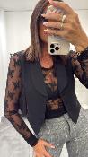 Veste gilet barman noir LC28KHX IMPERIAL
