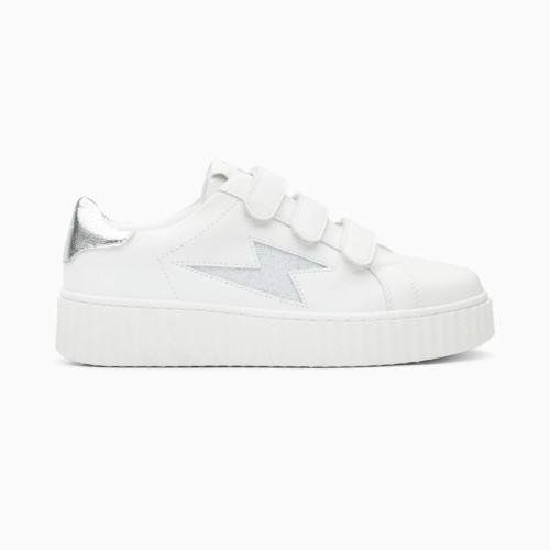 Basket blanche VIRGINIE BK2753 WU