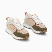 Basket kaki et beige LUNELLE WU BK2780
