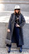 Manteau Long Gris SMITH G&M  