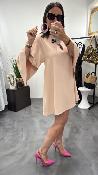 Robe courte rose pâle M2352A MR