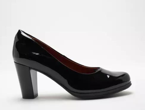 Escarpins LOSTI noir vernis