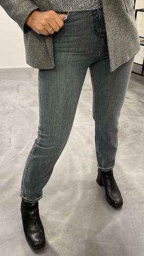 Jeans mom LAVINA gris 55367