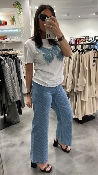 T-shirt papillon blanc 50956119 MM