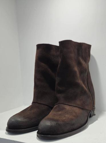 Bottines cuir marron GR6146 