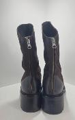 Bottines cuir marron S040 