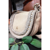 Sac cuir crème Will Biba