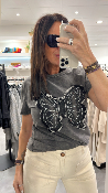 T-shirt papillon gris 50956119 MM