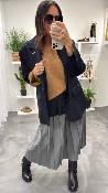 Veste Blazer oversize bleu marine JQ44KIC IMPERIAL